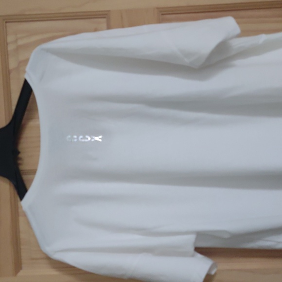 White v-neck shirt; CCX; never worn - Picture 5 of 6